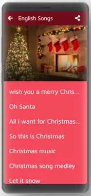 Christmas songs 2021 |Merry Christmas android App screenshot 3